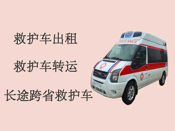 郑州私人救护车出租-设备齐全
